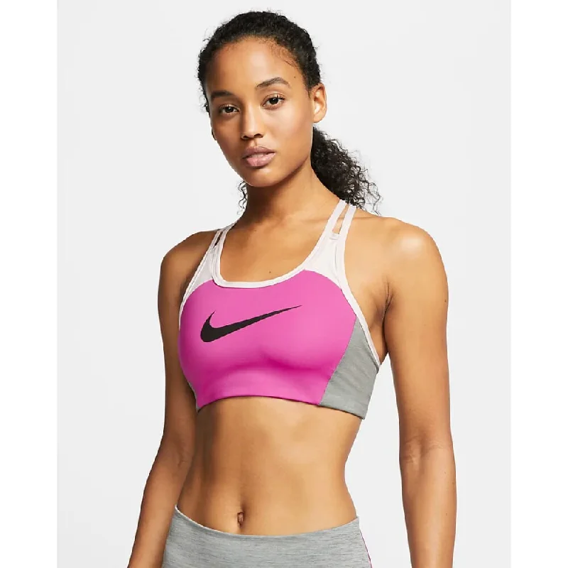 Healthy Yoga Bars with Nuts and Seeds -Nike Swoosh Active Fuchsia/Barely Rose/Smoke Grey/Black  CJ5865-623 Women's