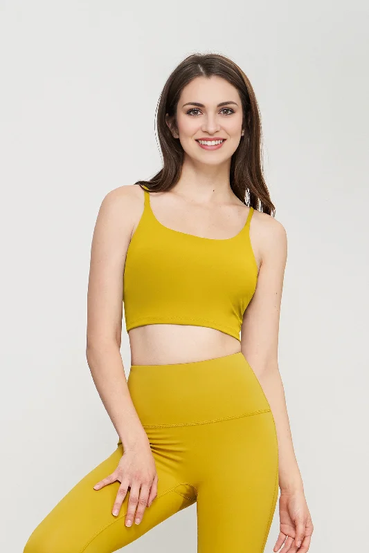 Yoga Bars with Protein and Fiber -Lycra Longline Bra