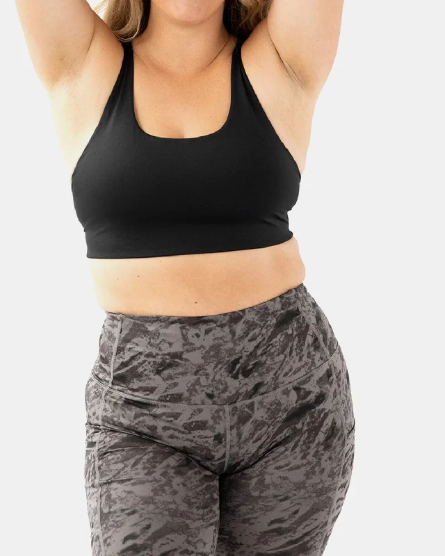 Non-GMO Yoga Bars -Handful Off The Hook Bra – Booya Black