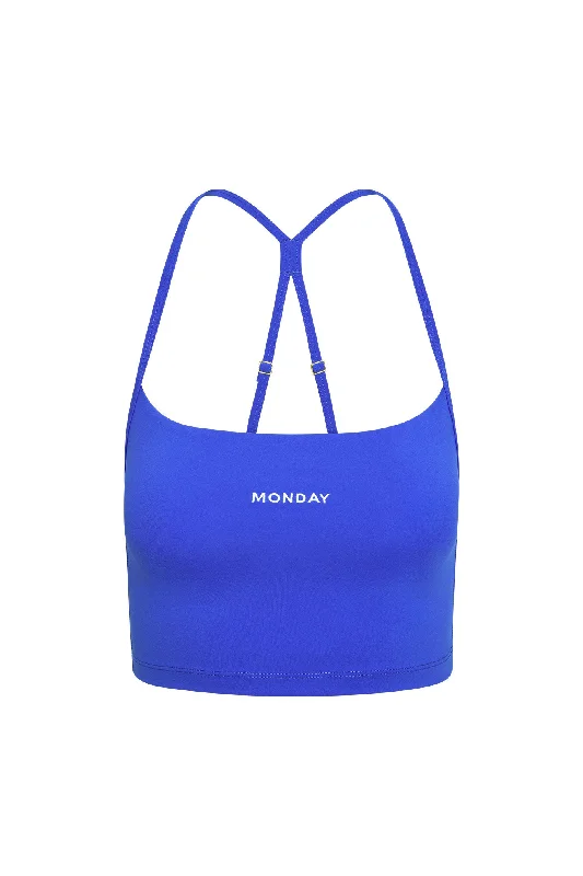 Yoga Bar with Coconut Oil -Olympic Tank - Cobalt