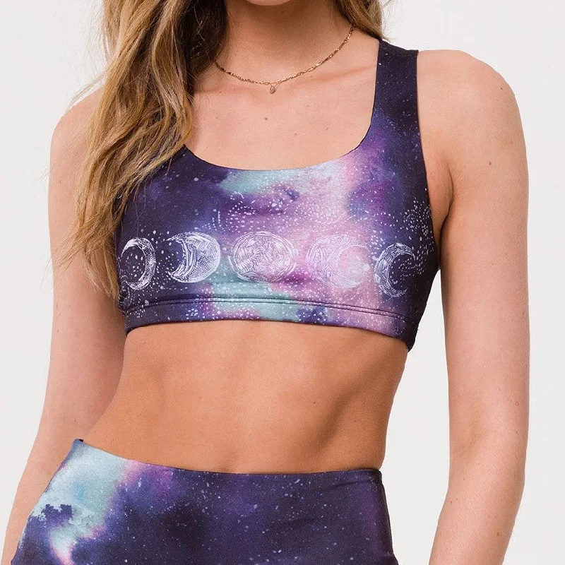 Yoga Bar with Beets -Graphic Mudra Bra - Solar