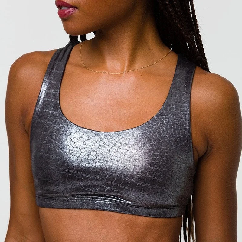 Yoga Bar with Apple and Cinnamon -Mudra Bra - Mercury Foil