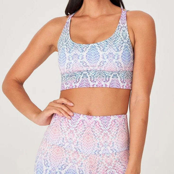 Yoga Bar with Cinnamon -Sacred Bra - Rainbow Snake