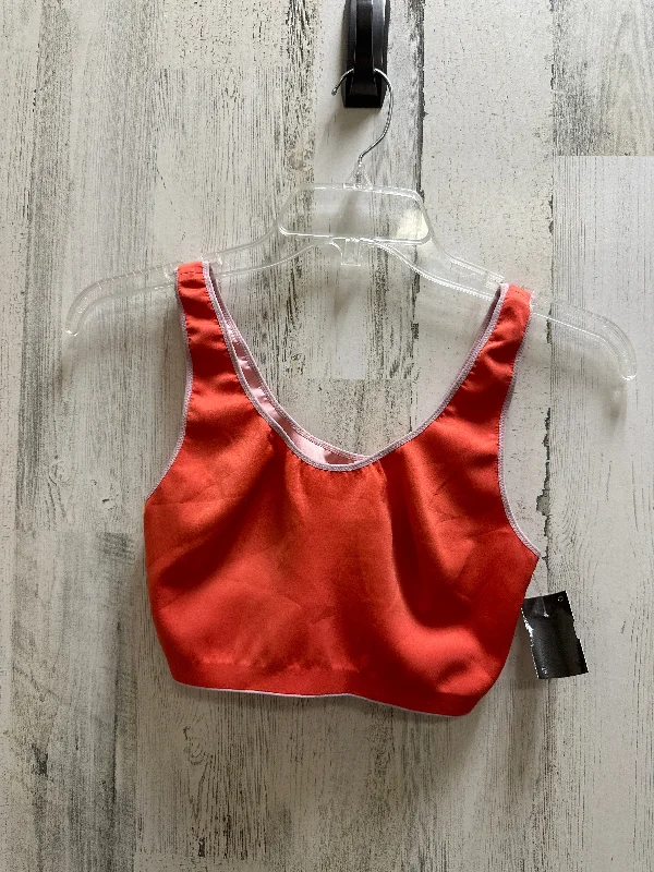 Yoga Bar with Chia and Hemp Seeds -Orange Athletic Bra Aerie, Size M