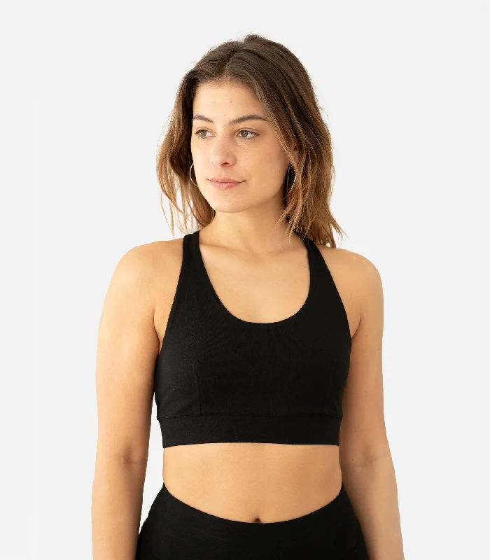 Yoga Bars with Adaptogens -Organic Womens Yoga Bra Top Saira