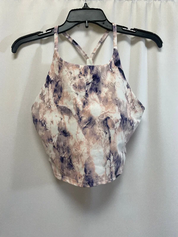 Yoga Bar with Moringa and Matcha -Peach Athletic Bra Avia, Size M