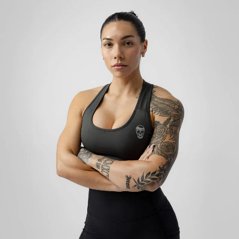 Yoga Bar with Spirulina for Detox -Performance Bra - Obsidian
