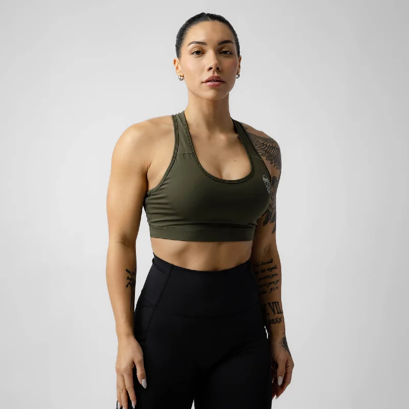 Yoga Bar with Maca Root -Performance Bra - OD Green