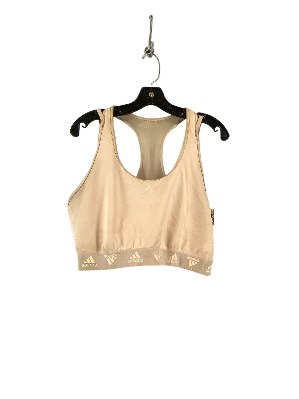 Organic Protein Yoga Bars -Pink Athletic Bra Adidas, Size 2x