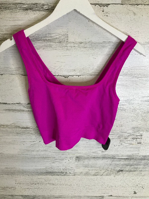 Yogurt-Flavored Yoga Bar -Pink Athletic Bra All In Motion, Size S