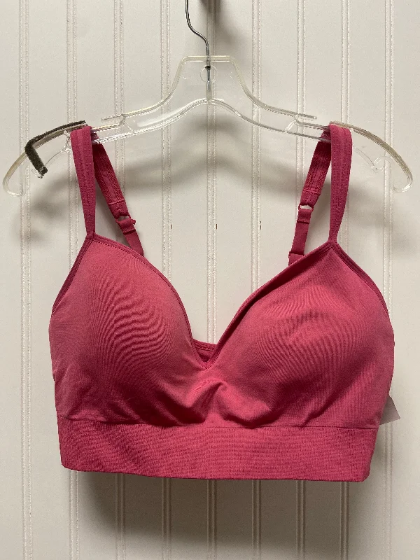 Yoga Bar with Chia and Hemp Seeds -Pink Athletic Bra Athleta, Size L