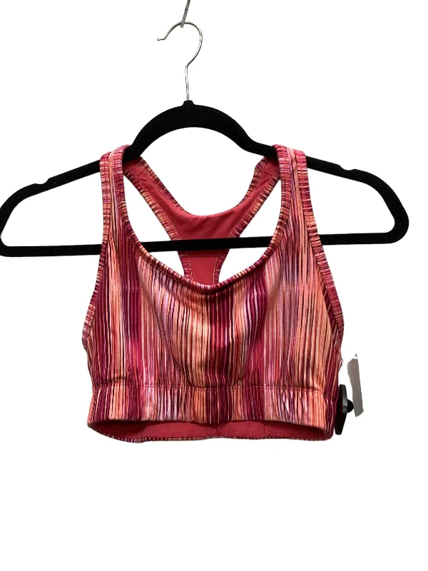 Yoga Bar with Healthy Probiotics -Pink Athletic Bra Balance Collection, Size M