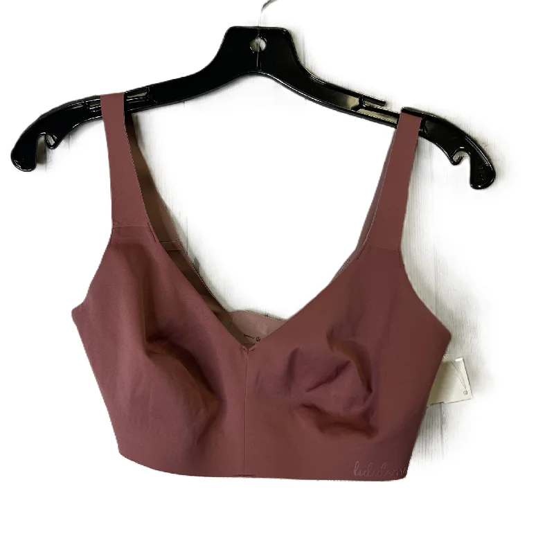 Yoga Bar for Better Flexibility -Pink Athletic Bra By Lululemon, Size: 34