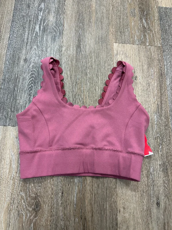 Yoga Bar with Apple and Almonds -Pink Athletic Bra Ivl Collective , Size M