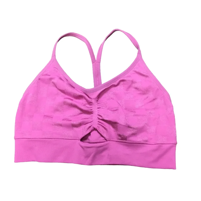 Yoga Bar with Antioxidants for Better Recovery -Pink Athletic Bra Joy Lab, Size M