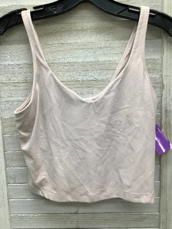 Yoga Bar with No Artificial Ingredients -Pink Athletic Bra Lululemon, Size 6