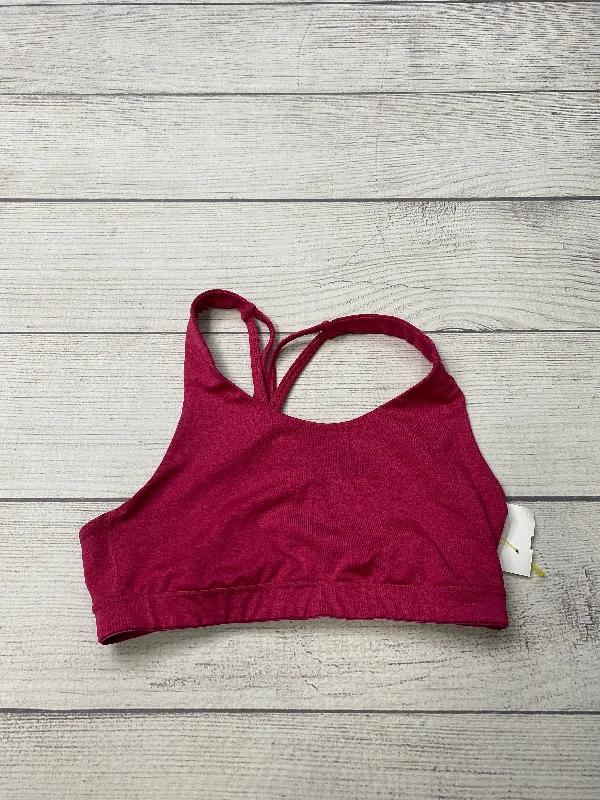 Yoga Bars for a Clean Snack -Pink Athletic Bra Old Navy, Size L