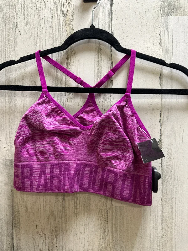 Yoga Bar with Protein and Vitamins -Pink Athletic Bra Under Armour, Size L