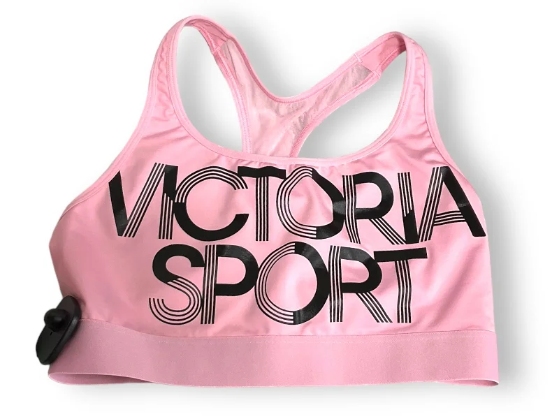 Yoga Bar for Focused Energy -Pink Athletic Bra Victorias Secret, Size L
