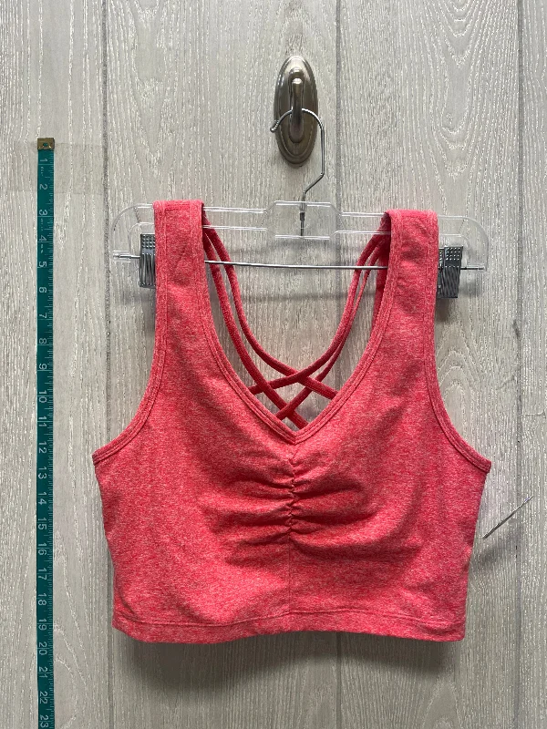 Yoga Bar with Chia and Flax -Pink Athletic Bra Zella, Size M