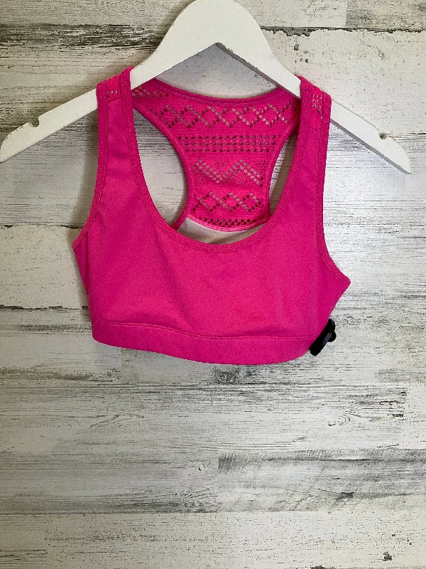 Yoga Bar Protein for Fitness -Pink Athletic Bra Zyia, Size S