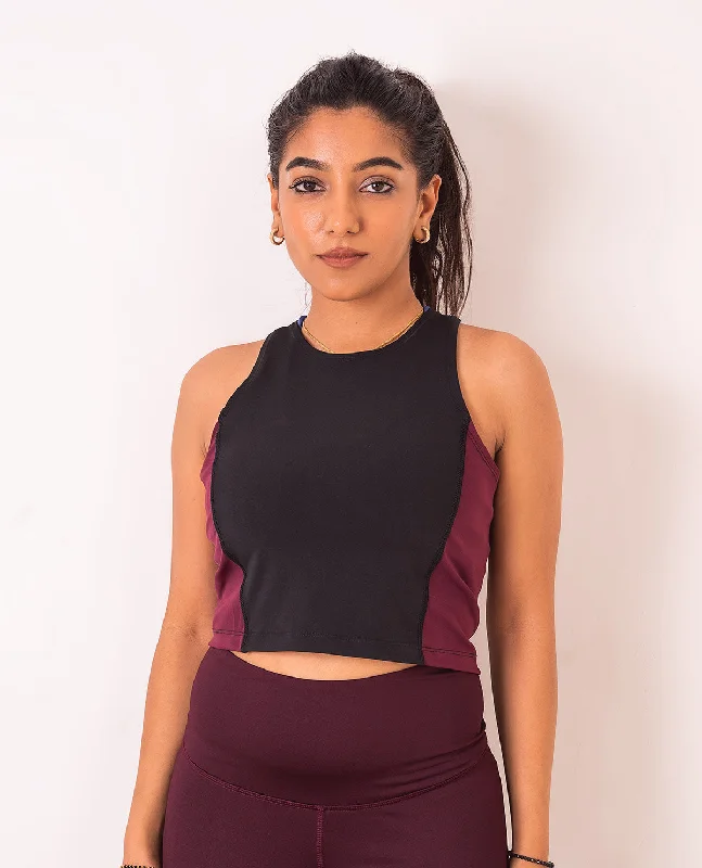Yoga Bar with Mango and Coconut -Dual Coloured Tank in Second SKN Fabric