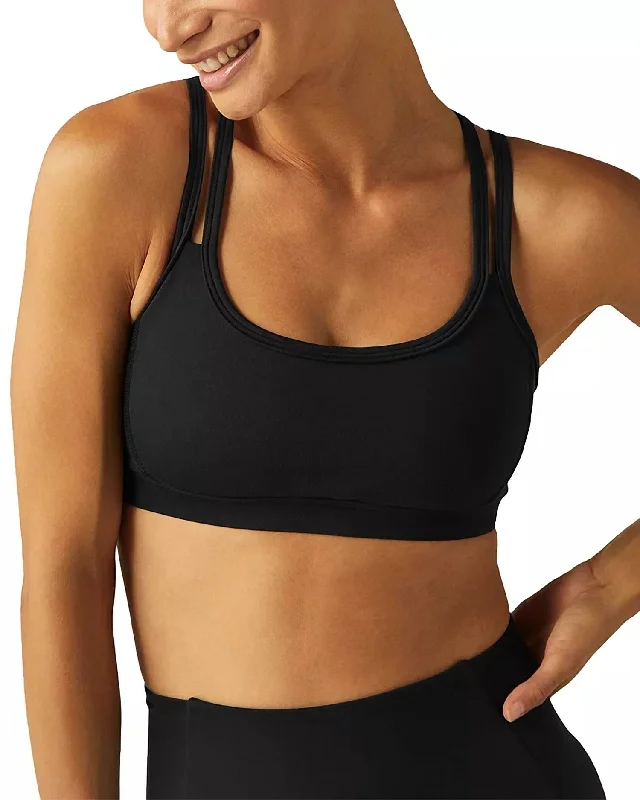 Organic Protein Yoga Bar with Low Sugar -Powerbeyond Bootcamp Bra In Black