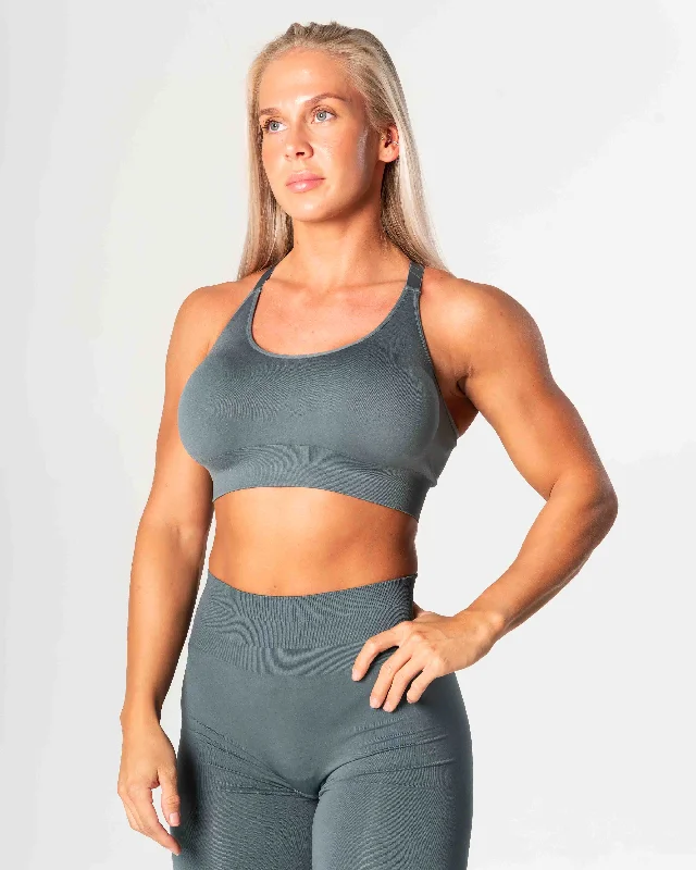 Yoga Bar with Nut Butter -Prime Scrunch Top - Green