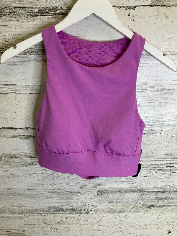 Yoga Bar with Vanilla Flavor -Purple Athletic Bra All In Motion, Size M