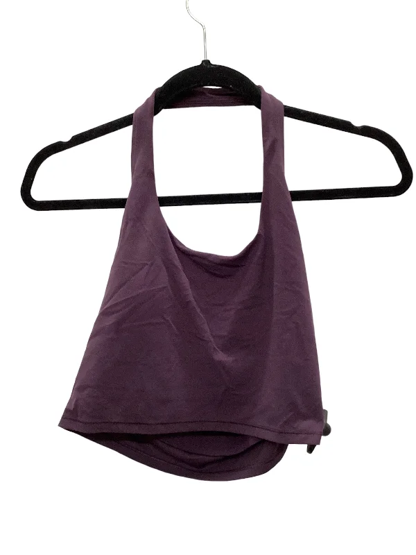 Yoga Bar with Stevia -Purple Athletic Bra Athleta, Size M