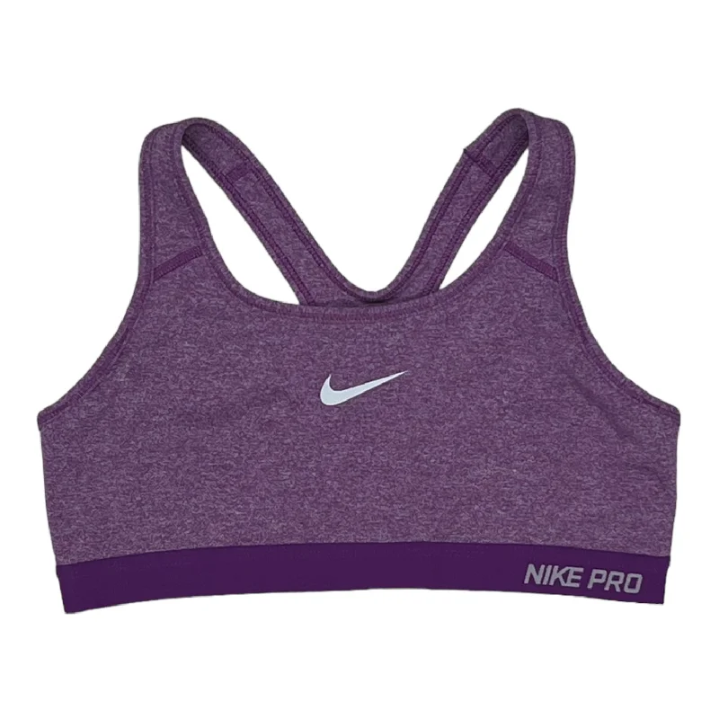 Yoga Bar with Nut Butter -PURPLE ATHLETIC BRA by NIKE APPAREL Size:L