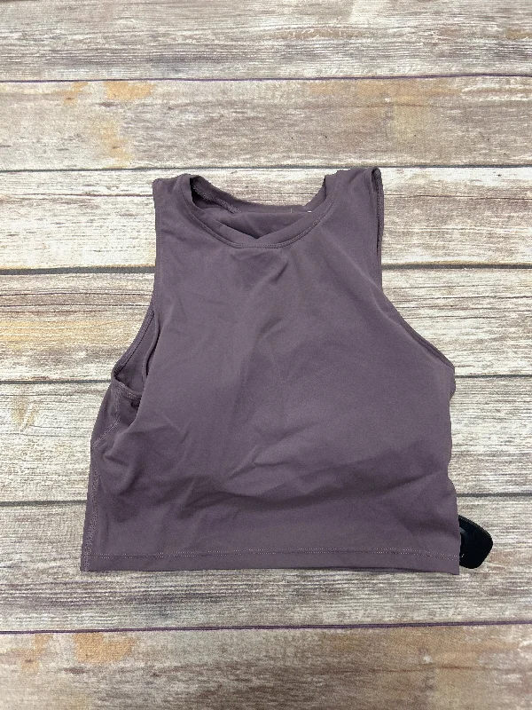 Raw Vegan Yoga Bars with Superfoods -Purple Athletic Bra Cmf, Size M
