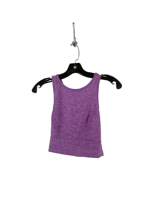 Yoga Bars for Health and Wellness -Purple Athletic Bra Joy Lab, Size S