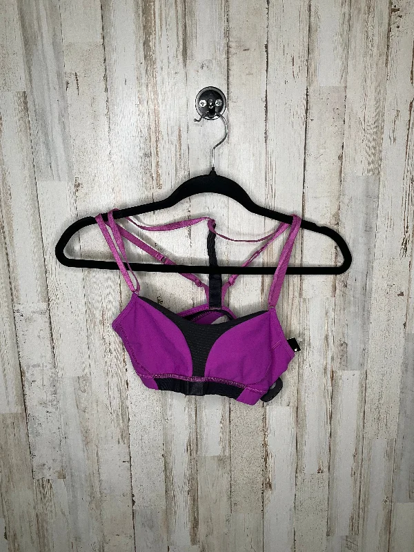 Yoga Bar with Spirulina -Purple Athletic Bra Lululemon, Size Xs