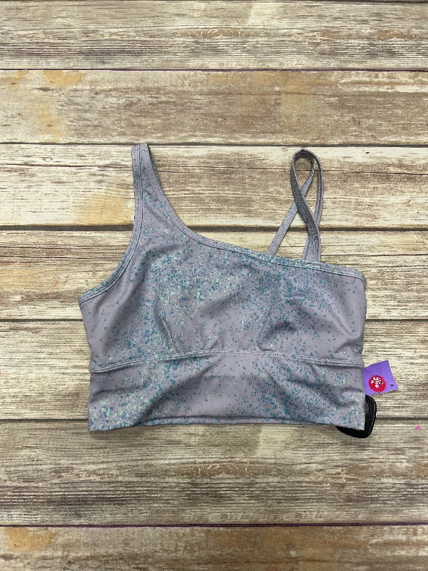 Yoga Bars for Skin Health -Purple Athletic Bra Zella, Size S