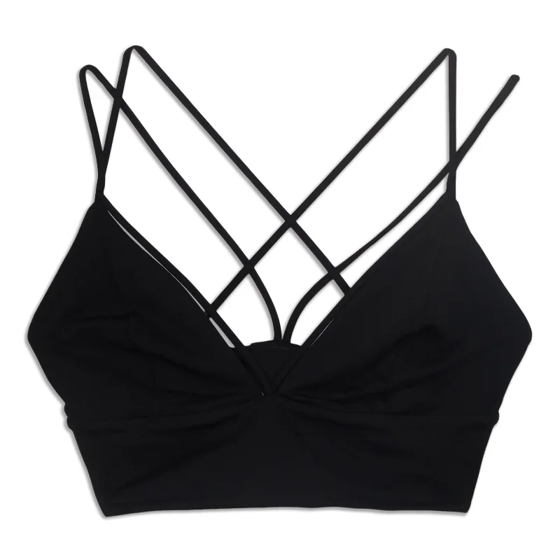 Yoga Bar for Workout Fuel -Pushing Limits Bra - Resale