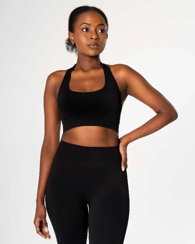 Yoga Bars with Energy-Boosting Ingredients -Radiant Top - Black