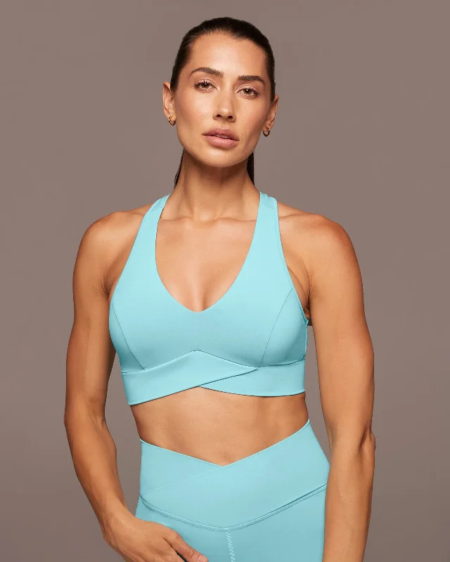 Yoga Bar for Low Sugar Snack -Ray V-Neck Longline Bra