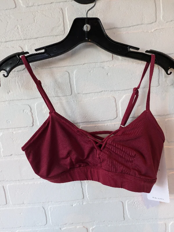 Energy Yoga Bar for Yoga Practice -Red Athletic Bra Alo, Size Xs