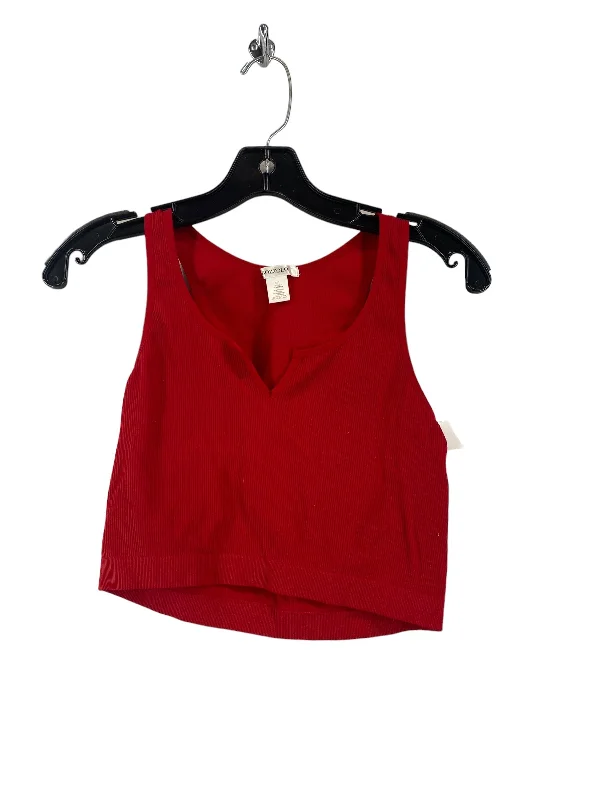 Yoga Bar for Balanced Nutrition -Red Athletic Bra Bozzolo, Size M