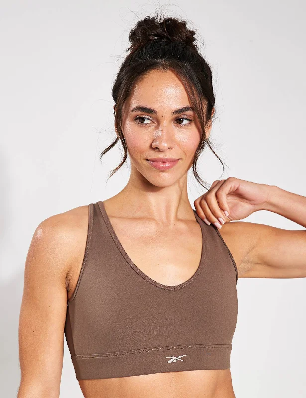 Yoga Bar with Fiber and Antioxidants -Active Collective Dreamblend Bra - Utility Brown