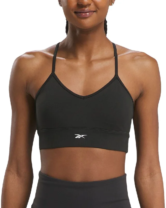 Yoga Bar for Clean Energy Boost -Reebok Train Tri-Back Bra