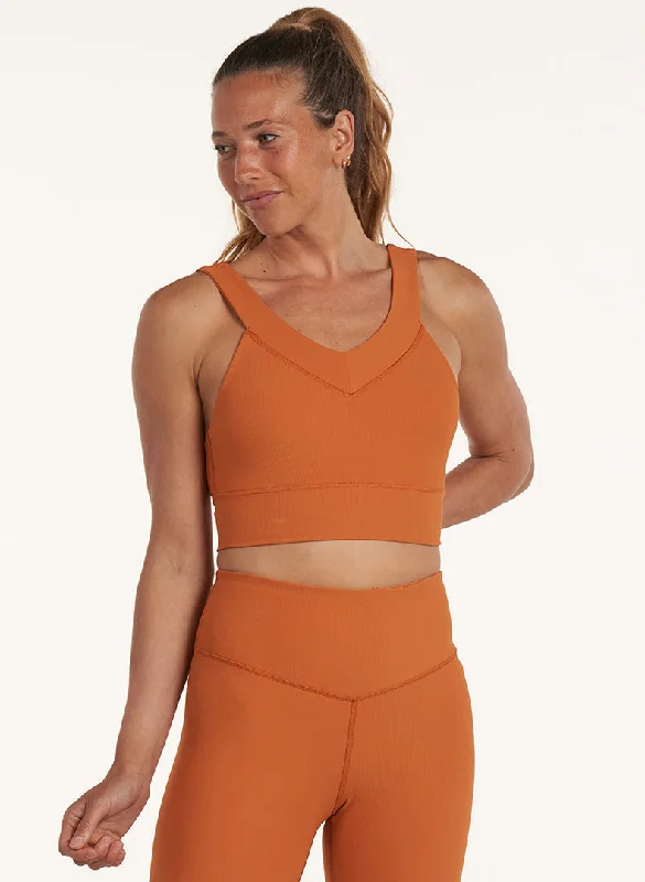 Yoga Bars for Post-Workout -Refine Double-V Bra
