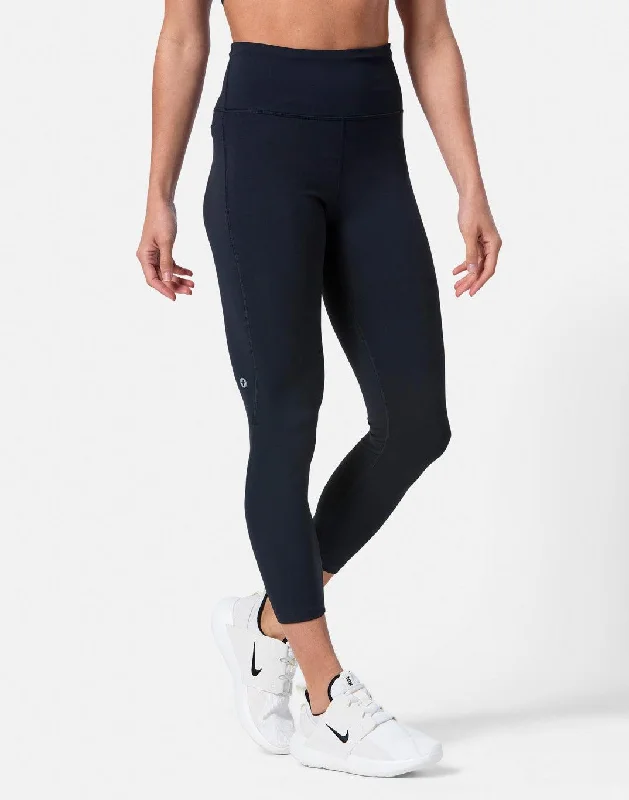 Yoga Bar for Performance and Recovery -Relentless Steady 7/8 Legging in Black