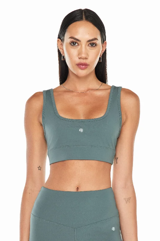 Yoga Bar for Focus and Relaxation -Renae Bra - Dark Sage