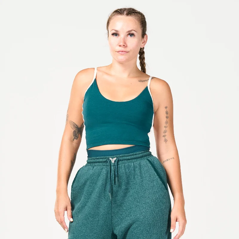Yoga Bar with Spinach and Kale -Retrograde Brami - Deep Teal