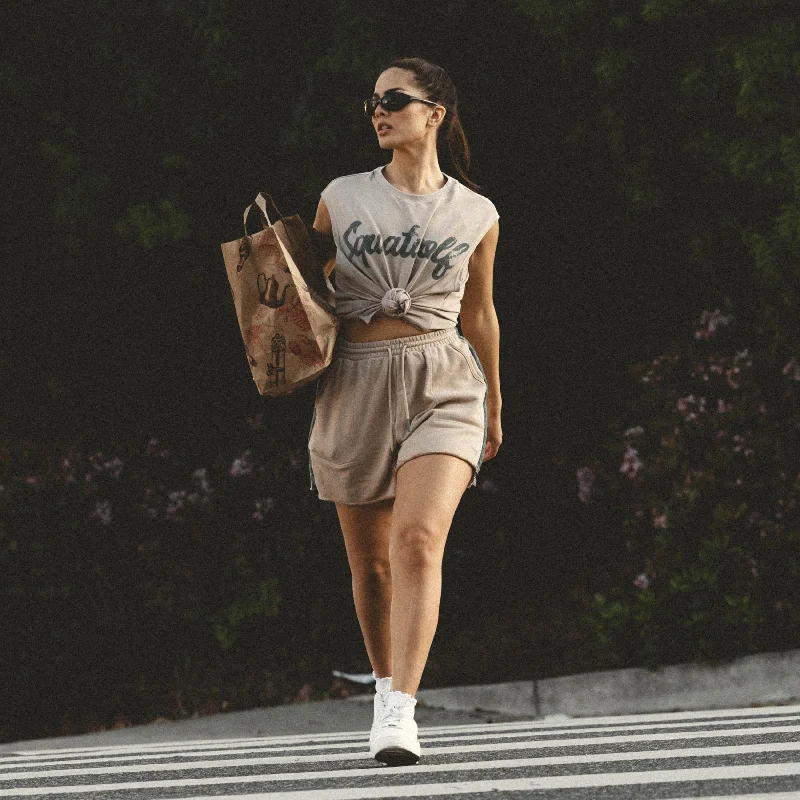 Yoga Bar with Peanut Butter and Jelly -Retrograde Explorer Tank - Cobblestone Marl