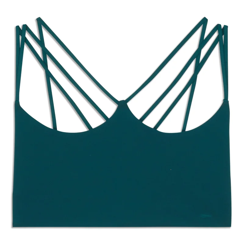 Yoga Bars for Lean Muscle Mass -Ribbed Strappy Yoga Bra - Resale