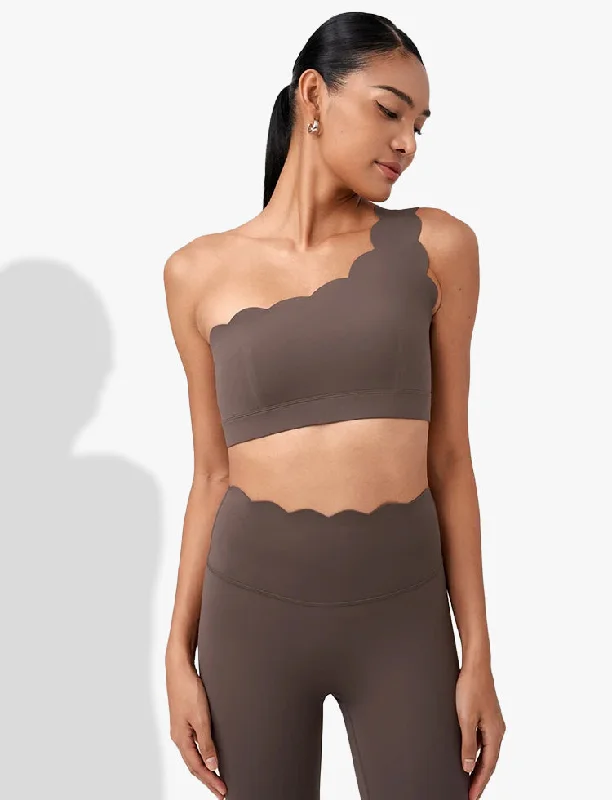 Yoga Bar for Clean Muscle Fuel -Rosewood Petal Sports Bra