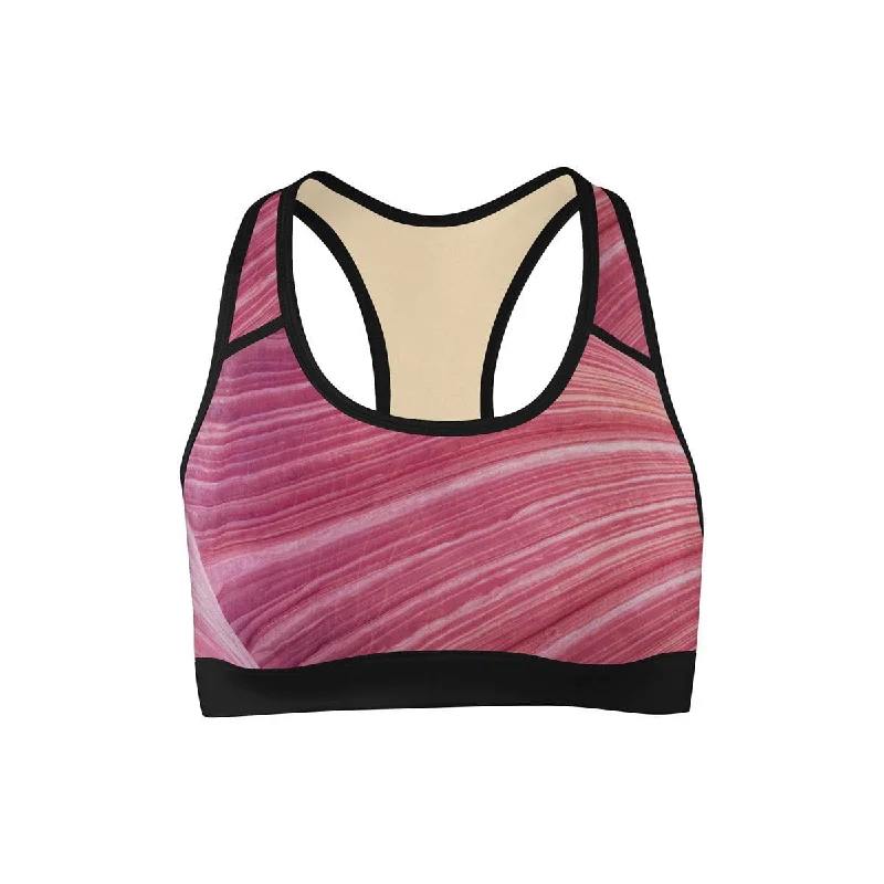 Yoga Bar for Protein and Prebiotic Fiber -Sandstone Sports Bra